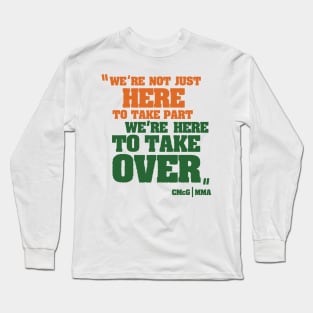 Conor McGregor (Take Over) Long Sleeve T-Shirt